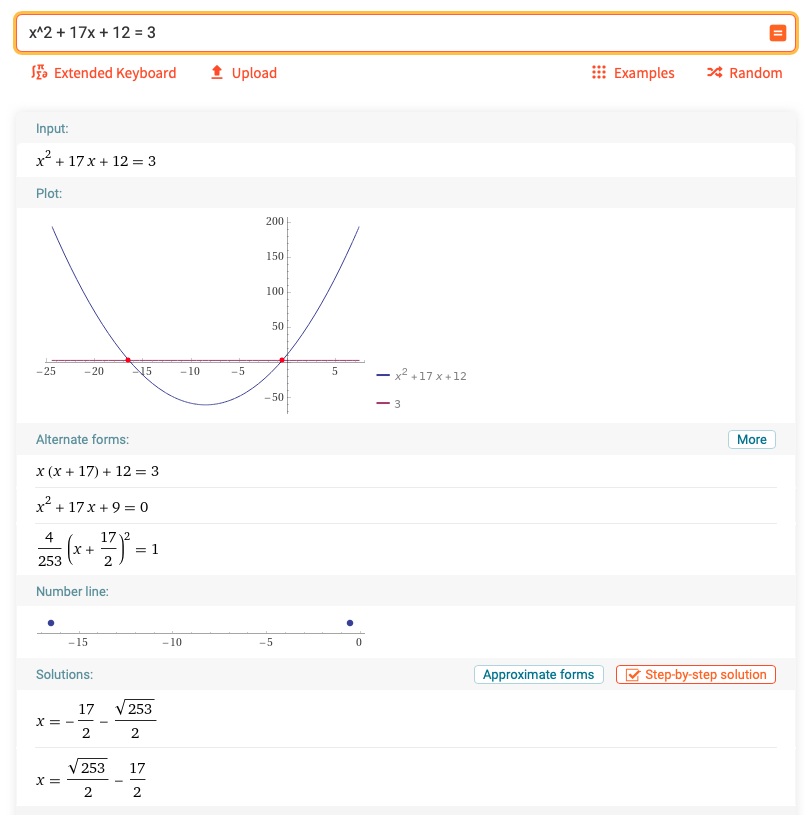 quadratic